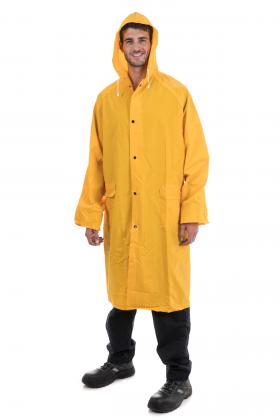 מעיל גשם צהוב